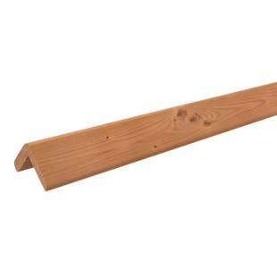 lot de 4 cornières angle Douglas naturel biosourcé CL3 45*45