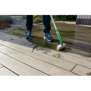 Kit brosse terrasse bac + brosse