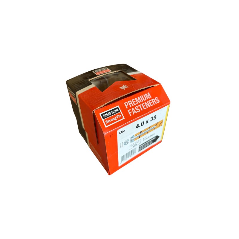 Pointes annelées 4*35 sabot boîte de 250 unités
