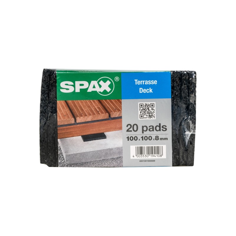 Tampon pad protection hauteur 8mm - 20 pièces
