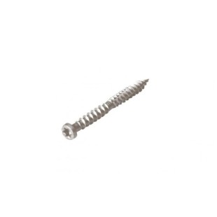 Vis inox teinté composite 5*50 sachet de 50u