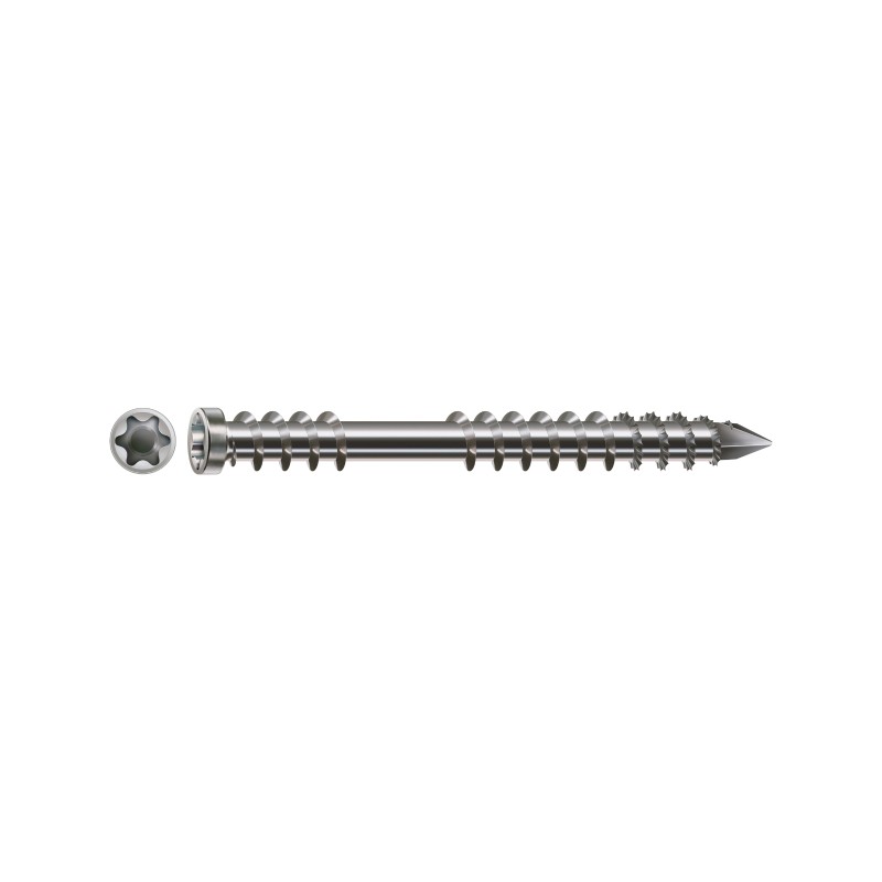Vis terrasse bois dur 5*60 inox A2 400 unités