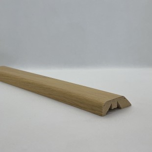 Satiné,Topaze,Opale,Huile nat,Miel seuil 3en1 placage Chêne Panaget 16*54*930 mm