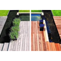 Machine nettoyeuse pour terrasse