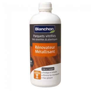 Rénovateur métallisant parquet vitrifié, sol stratifié et plastique
