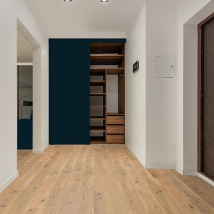 Parquet contrecollé Chêne verni aspect bois brut 2ch 12/3*180*500 à 1500/1800 mm