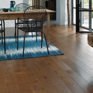 Fauve verni Parquet contrecollé Chêne R+L 4ch CP