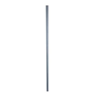 Closoir alu de 29mm pour lame de 27 épaisseur RAL Gris 7016 2.00 m