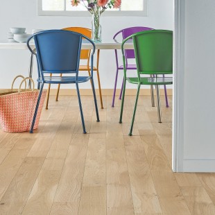 Bois flotté verni Parquet contrecollé monolame Chêne clic 12/2.5*139*1210mm Mix