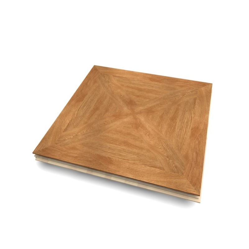 Dalle Chêne Carmen N°5 verni satiné Parquet contrecollé 14/3.2*392*392mm Classic