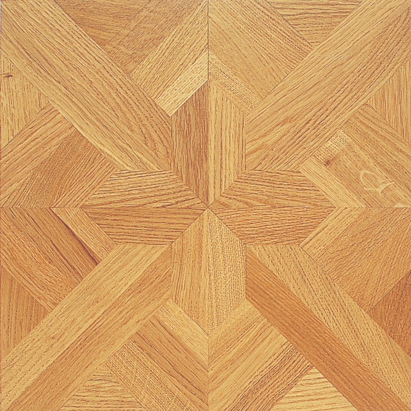 Dalle Chêne Carmen N°2 verni satiné Parquet contrecollé 14/3.2*392*392mm Classic