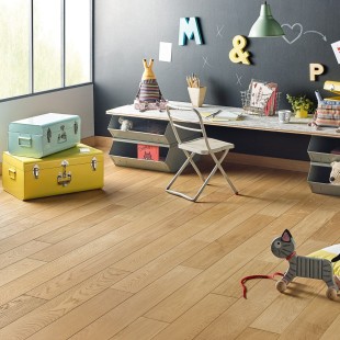 Topaze vernis Parquet contrecollé Chêne R+L 4ch CP