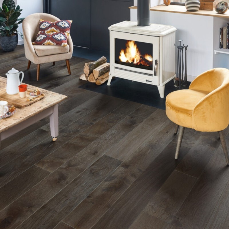 Tourbe Huilé Parquet contrecollé Chêne R+L 4ch CP