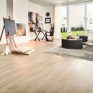 Désert verni Parquet contrecollé R+L 2ch HDF