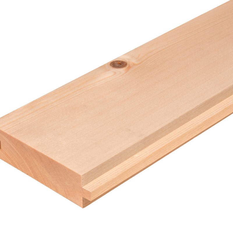 Plancher Sapin jointif 2 faces 27mm*90mm*4.45 mètres