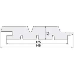 Cornière angle Aztek Épicéa CL3 saturé