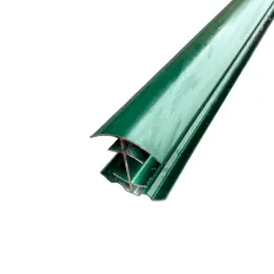 Poteau aluminium thermolaqué vert 60*05 2.33m