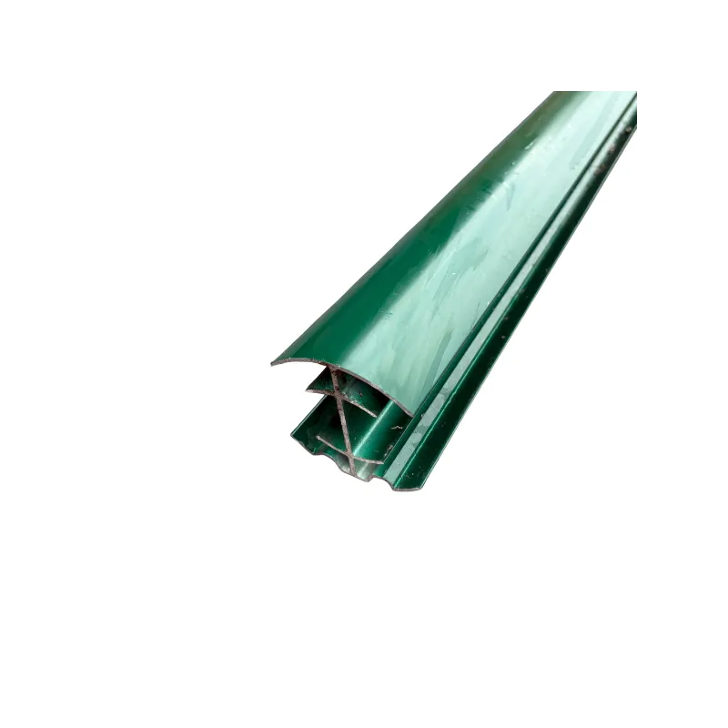 Poteau aluminium thermolaqué vert 60*05 2.33m