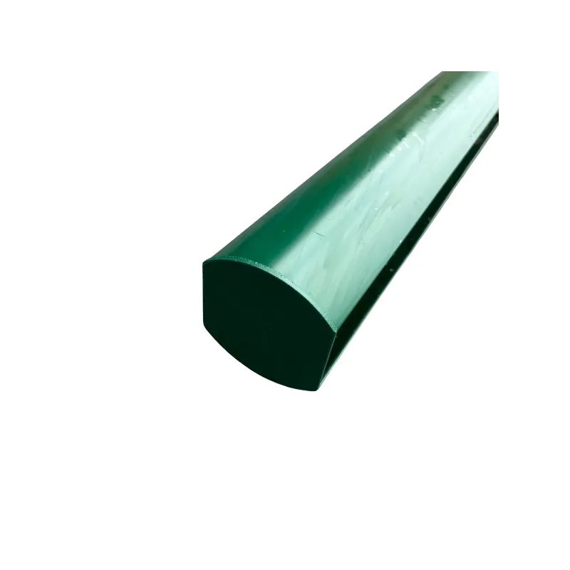 Chapeau poteau alu teinté vert 6005 avec vis inox