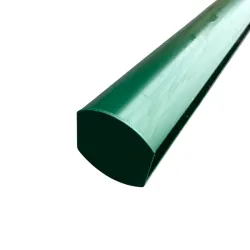 Poteau aluminium thermolaqué vert 60*05 2.33m