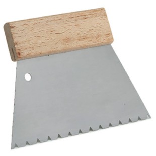 Spatule colle dent large peigne de 4mm