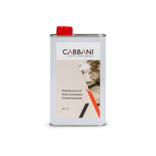Huile d'entretien pour parquet huilé Cabbani 1 litre