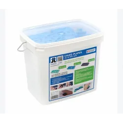 Cales plates hauteur 2/3/5 mm seau de 3*100 unités