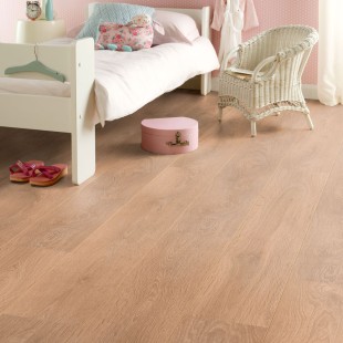 Light Brushed Oak revêtement sol stratifié 12*192*1285mm Lami Pure