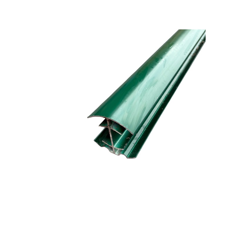 Poteau aluminium thermolaqué vert 60*05 2.33m