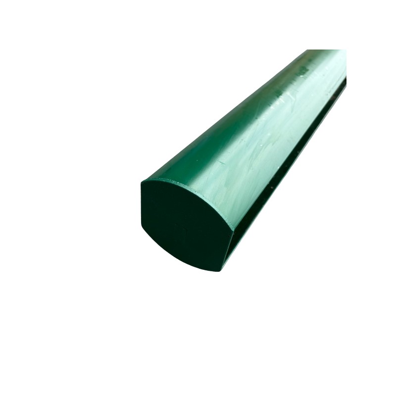 Poteau aluminium thermolaqué vert 60*05 2.33m