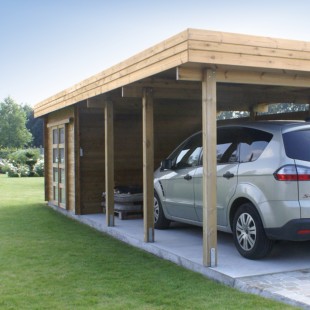 Carport modern indépendant en kit