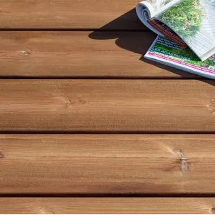 Terrasse Pin brun US 27*145 2 faces lisses traité CL4