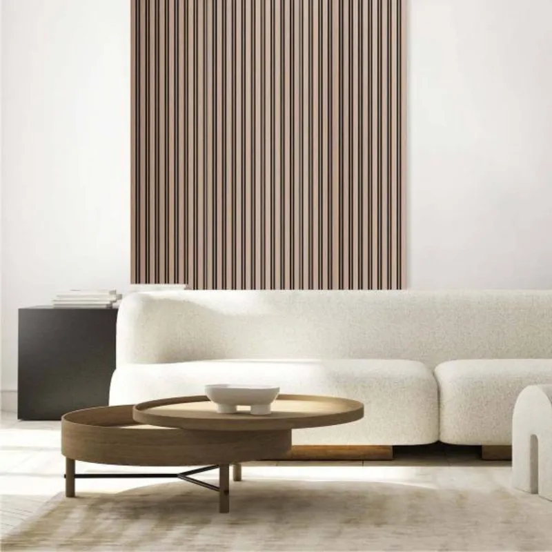 Panneau mural effet tasseau Panelio Balzac Chêne Somona 12*122*2700 mm