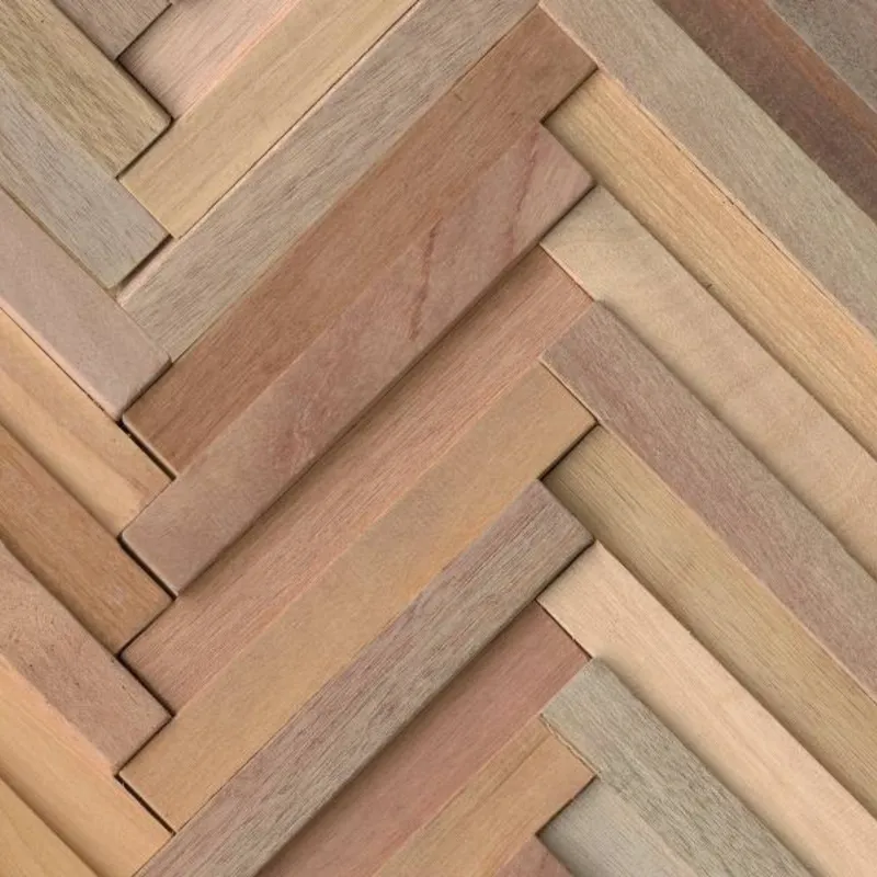 Parement mural bois massif effet 3D Spina 10-18*300*465 mm