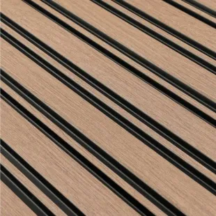 Panneau mural effet tasseau Panelio Balzac Chêne Somona 12*122*2700 mm