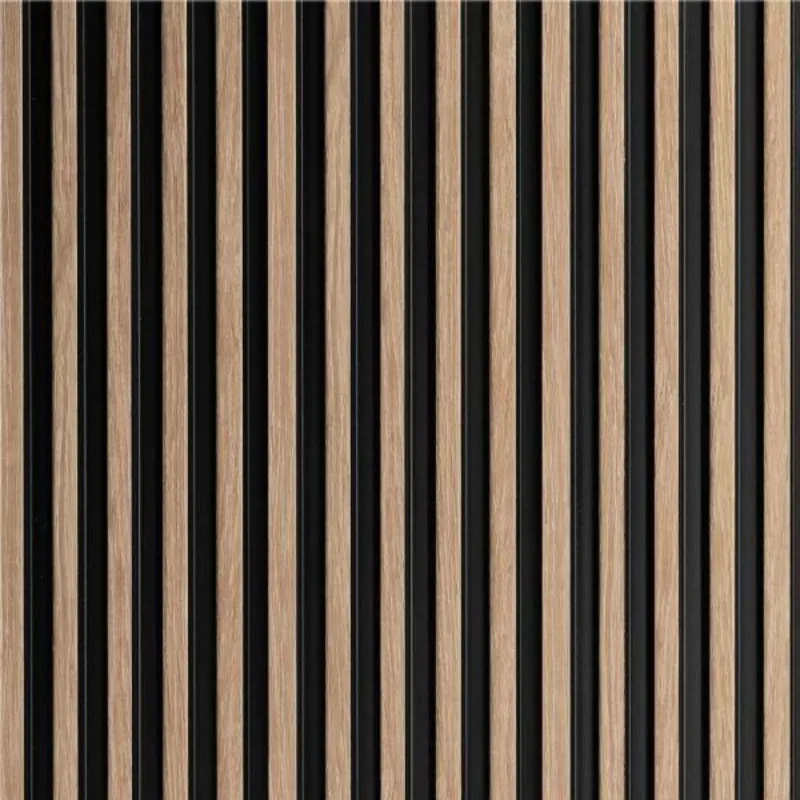 Panneau mural effet tasseau Panelio Duval Chêne clair 12*122*2700 mm