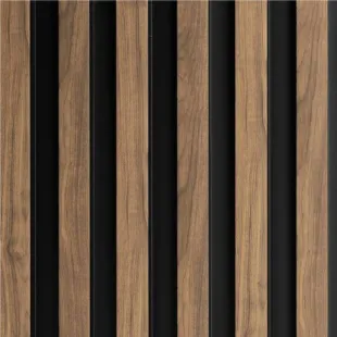 Panneau mural effet tasseau Panelio Hugo Teck 21*119*2700 mm