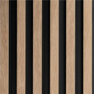 Panneau mural effet tasseau Panelio Hugo Chêne clair 21*119*2700 mm