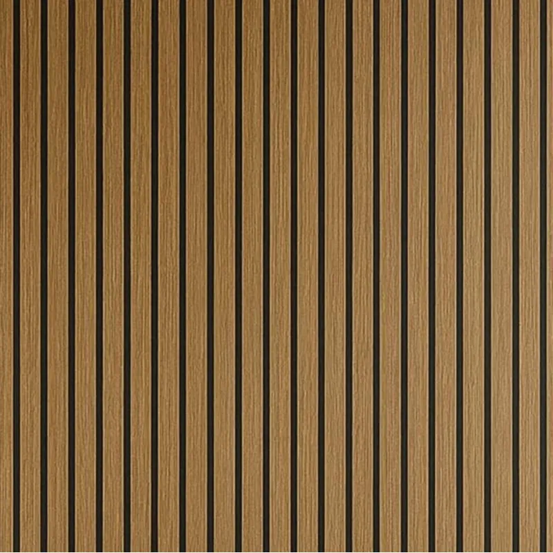 Panneau acoustique flexible Chêne naturel vernis mat 6.5*500*2500 mm Tassoflex