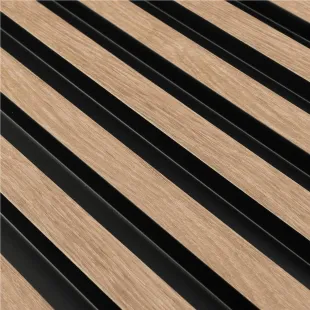 Panneau mural effet tasseau Panelio Hugo Chêne clair 21*119*2700 mm