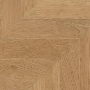 Parquet contrecollé point Hongrie Chêne brossé huilé patiné 14/3*90*480/570 mm