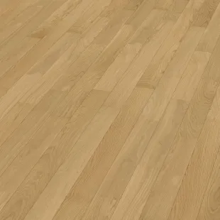 Parquet contrecollé brossé verni mat naturel 4 chanfreins 15/5*90*300 à 1200 mm