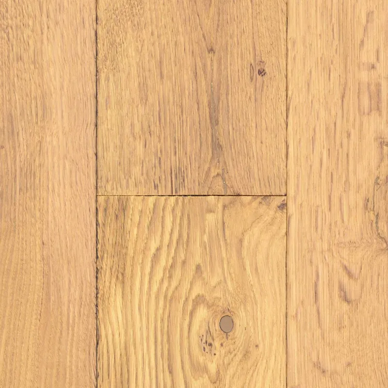 Parquet contrecollé Cortado huilé naturel torréfié brossé 15/4*190*680-1900 mm