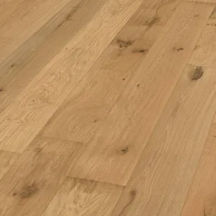 Parquet contrecollé Sully Huilé naturel vieilli bosselé 14/3*220*600-2200 mm