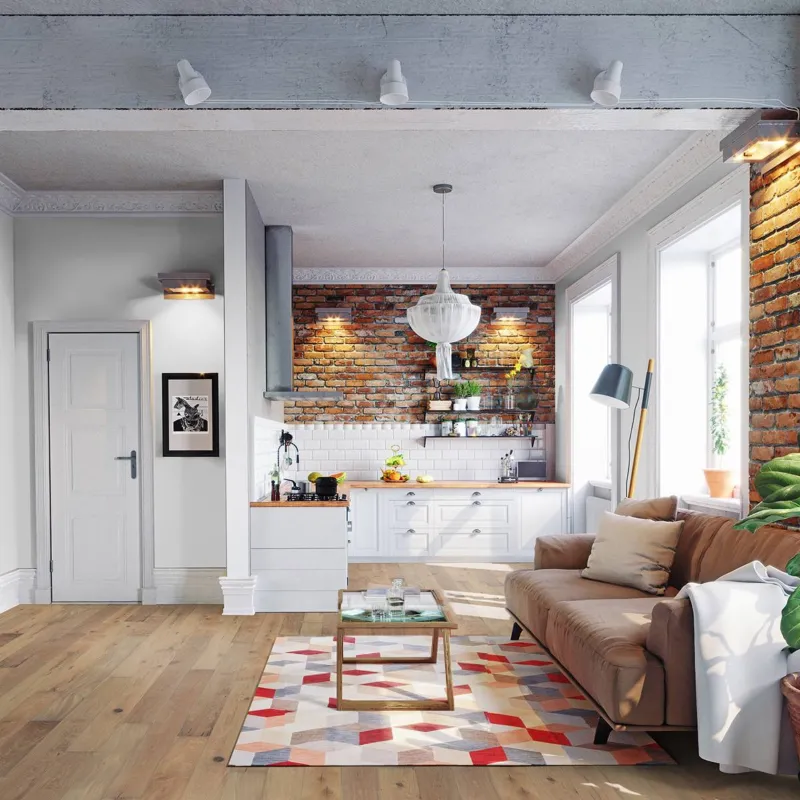 Parquet contrecollé Vecchio Huilé bois brut cérusé vieilli 12/3*158*610-1830 mm