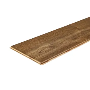 Parquet contrecollé Intenso huilé brun torréfié brossé 15/4*190*680-1900 mm