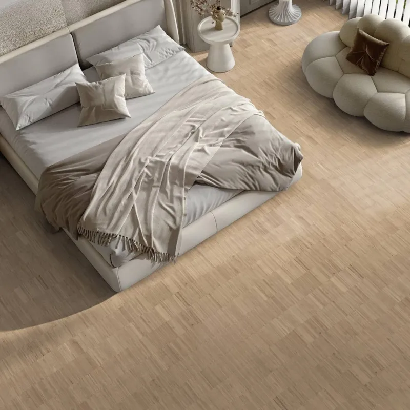 Parquet massif sur chant Chêne héritage brut bords droits 8*22*160 mm