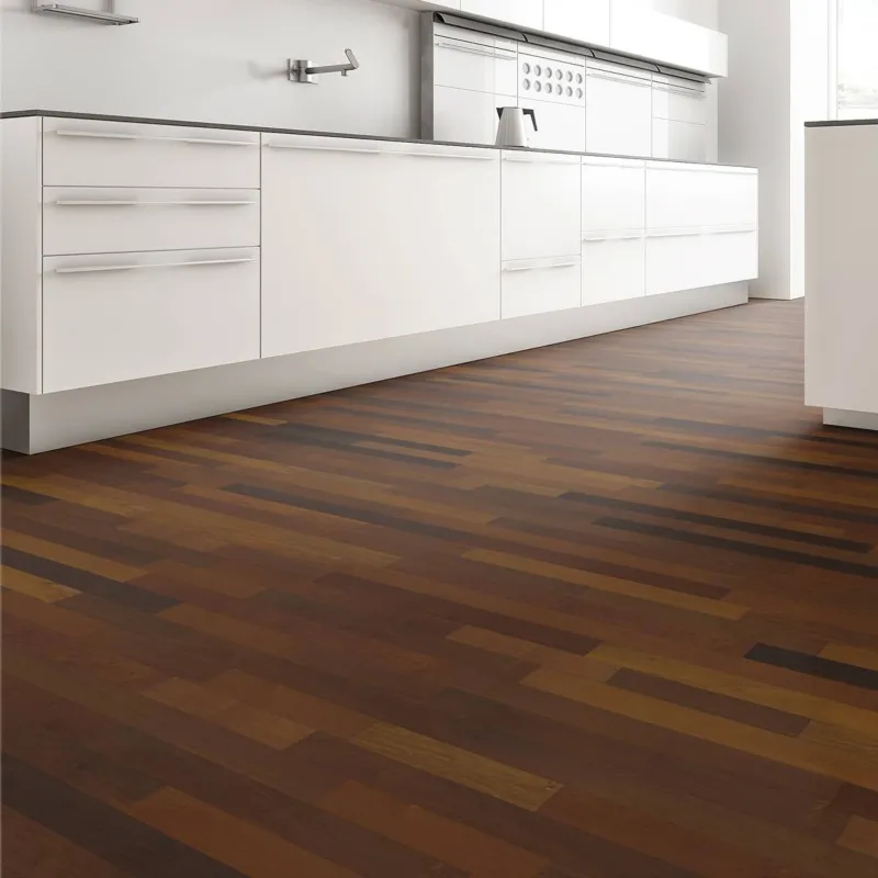 Parquet massif Ipé 4 chanfreins 14*90*350 à 1200 mm