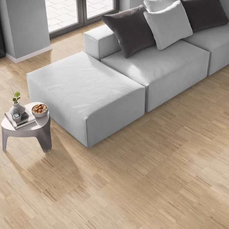 Parquet massif sur chant Chêne héritage brut bords droits 8*22*160 mm