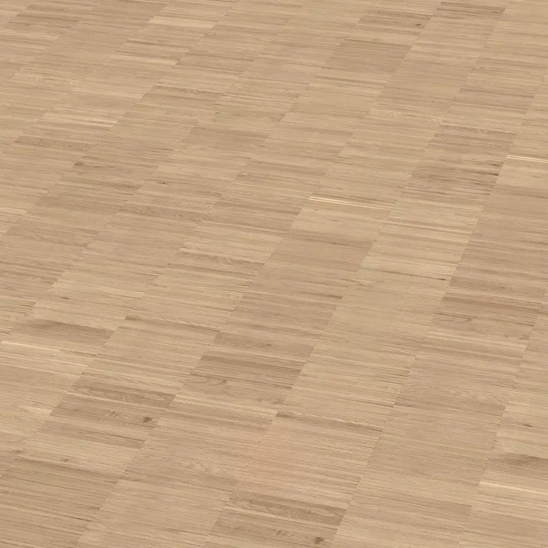 Parquet massif sur chant Chêne héritage brut bords droits 8*22*160 mm